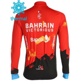 Cykeltrøje Vinter 2021 Team Bahrain Victorious N001